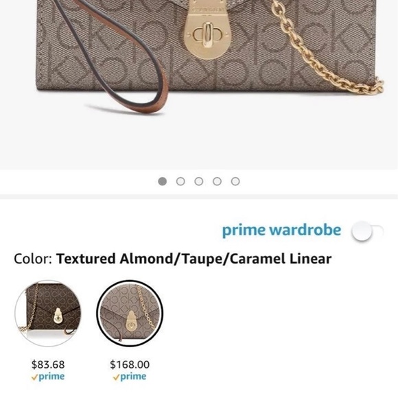 CK Soft Lock Convertible Crossbody/Shoul - Picture 9 of 11